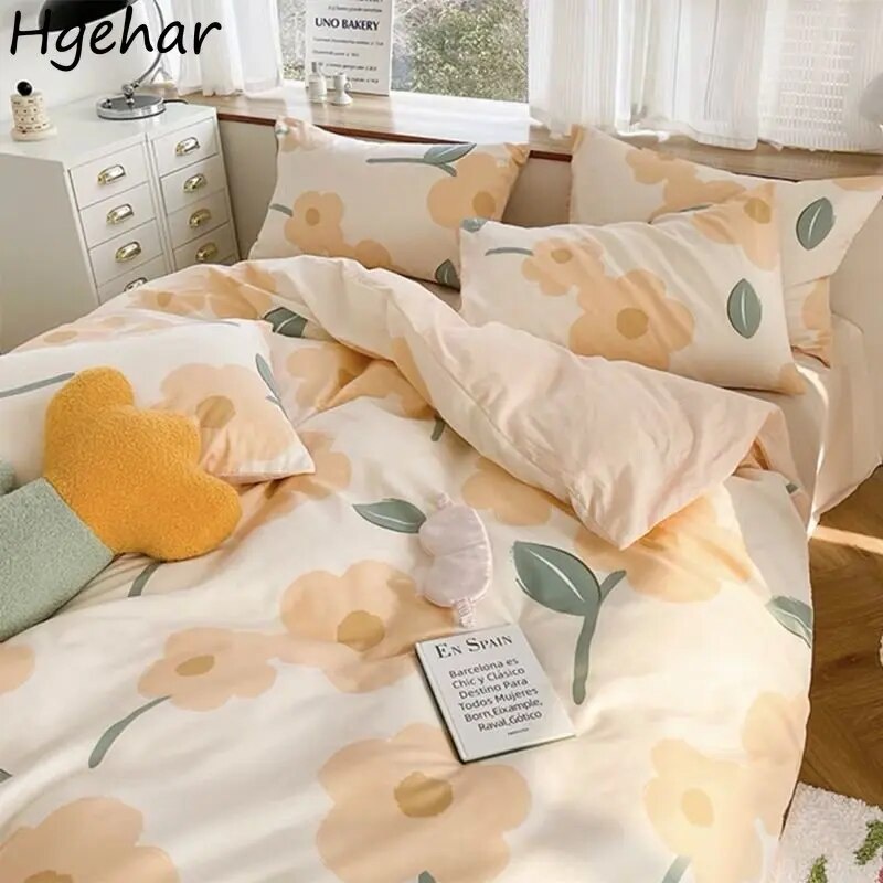 Four Seasons Duvet Cover Bedroom Double King Queen Size Comforter Cover Soft Nordic Home Bedding Stu