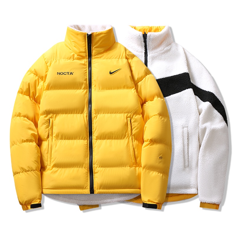 Nike X NOCTA เสื้อแจ็กเก็ต ผ้าฝ้าย กันลม ให้ความอบอุ่น สําหรับผู้ชาย และผู้หญิง