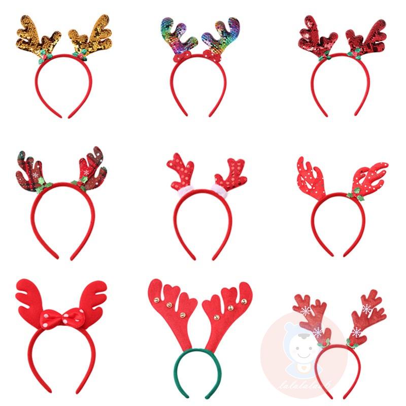 Laa6-kids Christmas Cute Elastic คอสเพลย์เครื่องประดับผม
