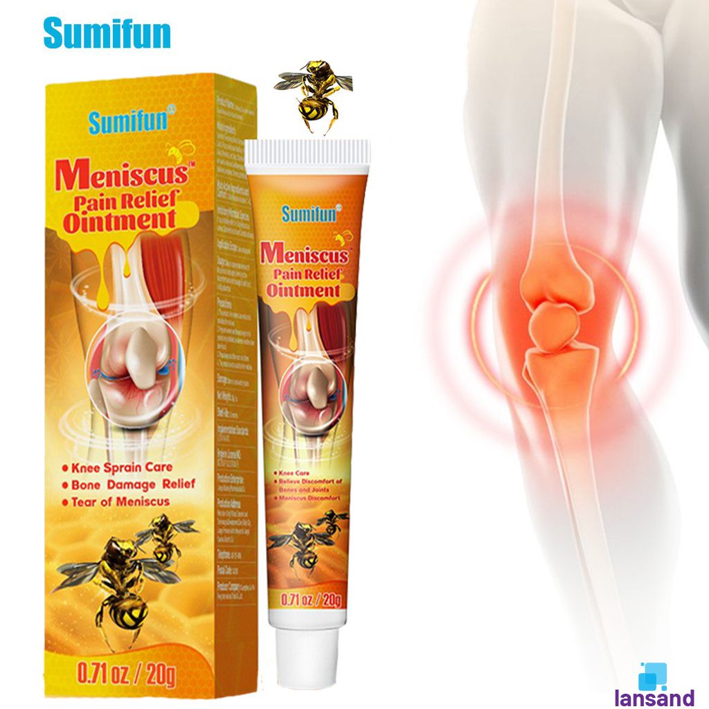 Sumifun Bee Venom ทรีทเม้นท์เจล ครีมผึ้ง บรรเทาอาการปวดข้อต่อ กระดูก สูตรน้ําผึ้ง ส่งเสริม LANSAND