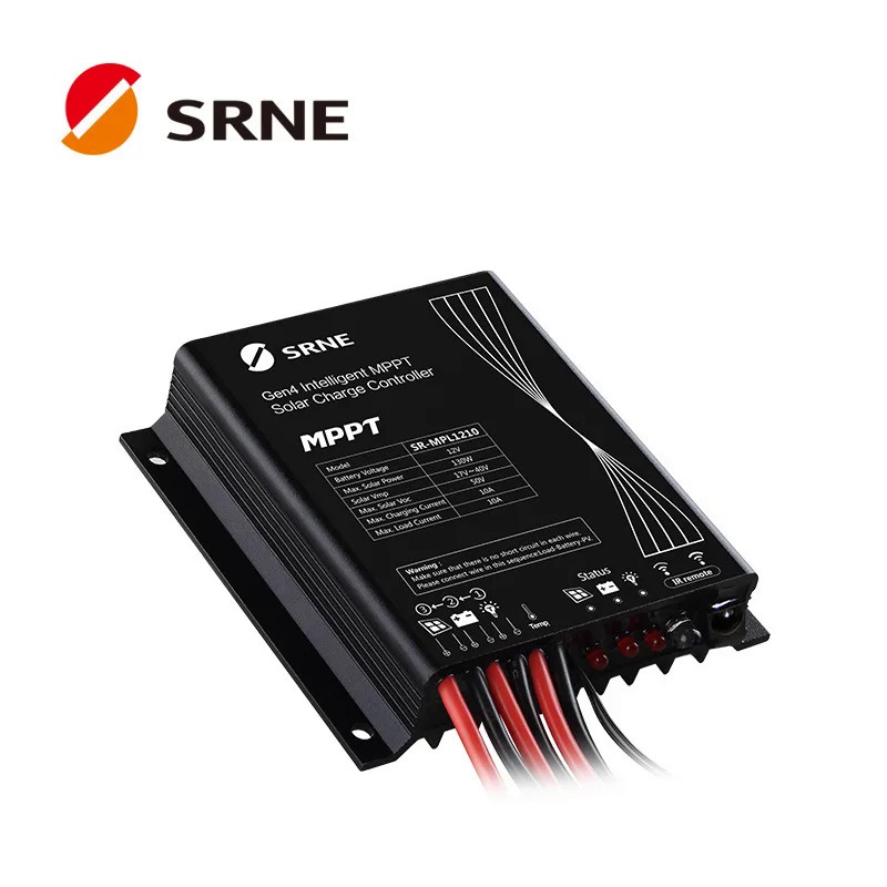 ใหม่ SRNE MPPT solar universal Controller 12 V 24 V 10A 15A 20A 30A 40A กันน้ํา MPPT controller mpl1