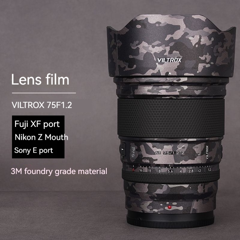 Mebont 3M [Sticker viltrox ] Body Camera สติกเกอร์ Skin ไม่ทิ้งคราบกาว ติดง่าย กล้อง viltrox  AF75F1