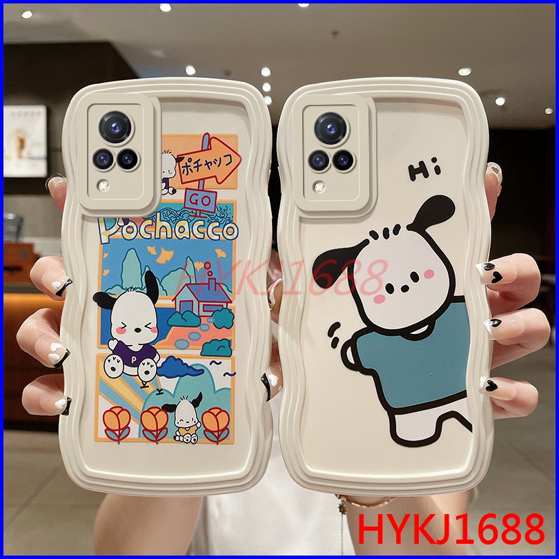 เคส Vivo V21 5G เคสโทรศัพท์มือถือแบบนิ่ม tpu ลายคลื่น แฟชั่น สําหรับ DBL