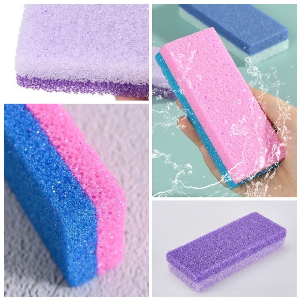 ❤ โฟมขัดเท้า ที่ขัดส้นเท้า หินขัด ส้นเท้าแตก ผลัดผิว ขัดขี้ไคล ใช้ได้ทั้ง ข้อศอก หัวเข่า มือ ❤ - รูปที่ 3