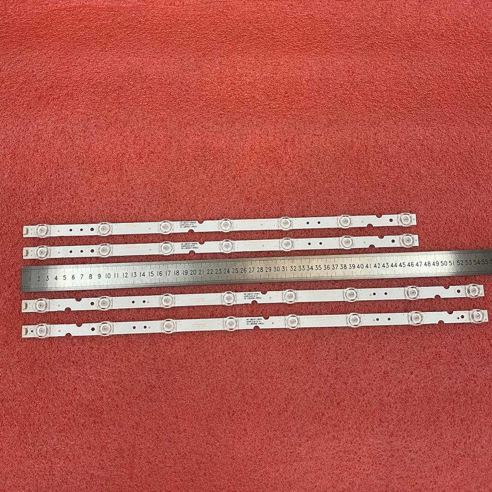 4pcs LED backlight strip สําหรับ TCL 55P65US 55U3800C 55P65 55D6 55F6 55L2 4C-LB5508-HR03J PF02J LB5
