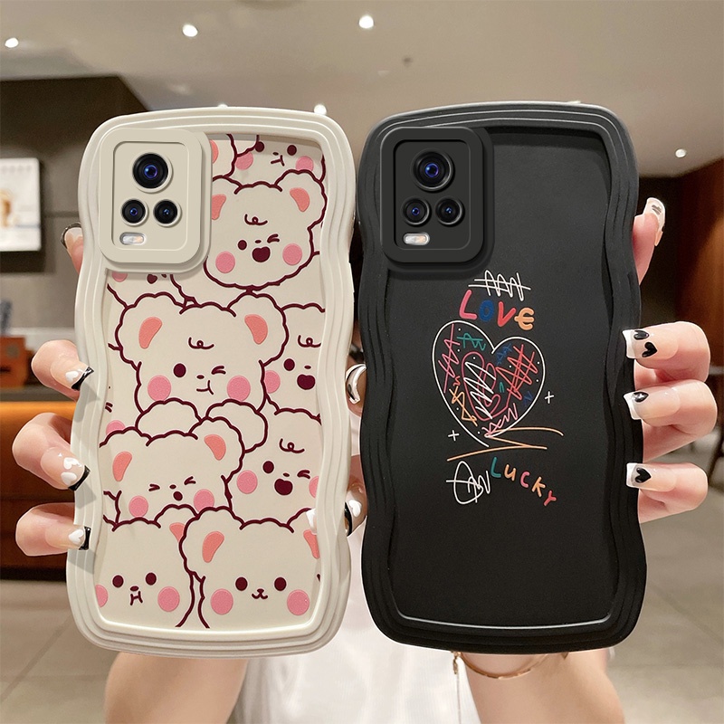 เคส vivo v20 เคส vivo v20 pro เคสโทรศัพท์มือถือ tpu น่ารัก กันกระแทก สําหรับ