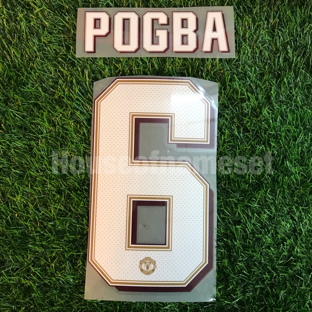 Pogba manutd home uel 19/20 ชื่อชุด