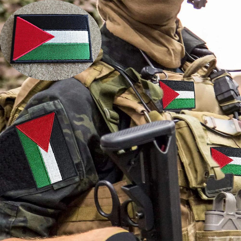 Palestine แผ่นแพทช์ ปักลายธงชาติ สําหรับเย็บติดเสื้อผ้า อื่นๆ