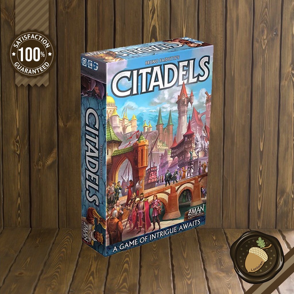 Citadels 2021 Revised Edition บอร์ดเกมแท้ คู่มือภาษาอังกฤษ