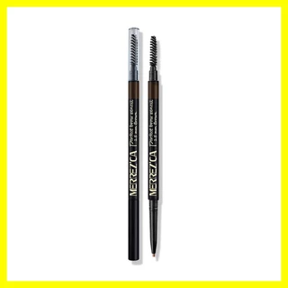 Merrezca Perfect Brow Pencil 0.05g #Brown เมอร์เรซกา ดินสอเขียนคิ้ว.