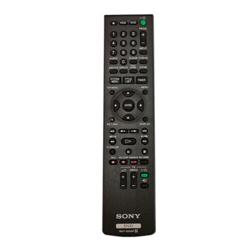 R RMT-D249P เหมาะสําหรับ Sony DVD รีโมทคอนโทรล RDR-AT100 RDR-AT200 RDR-HX680 HX780