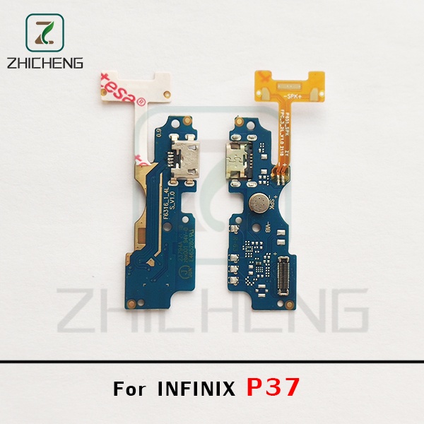 สําหรับ Tecno p37 itel p37 p651w USB ชาร์จพอร์ตเชื่อมต่อบอร์ด