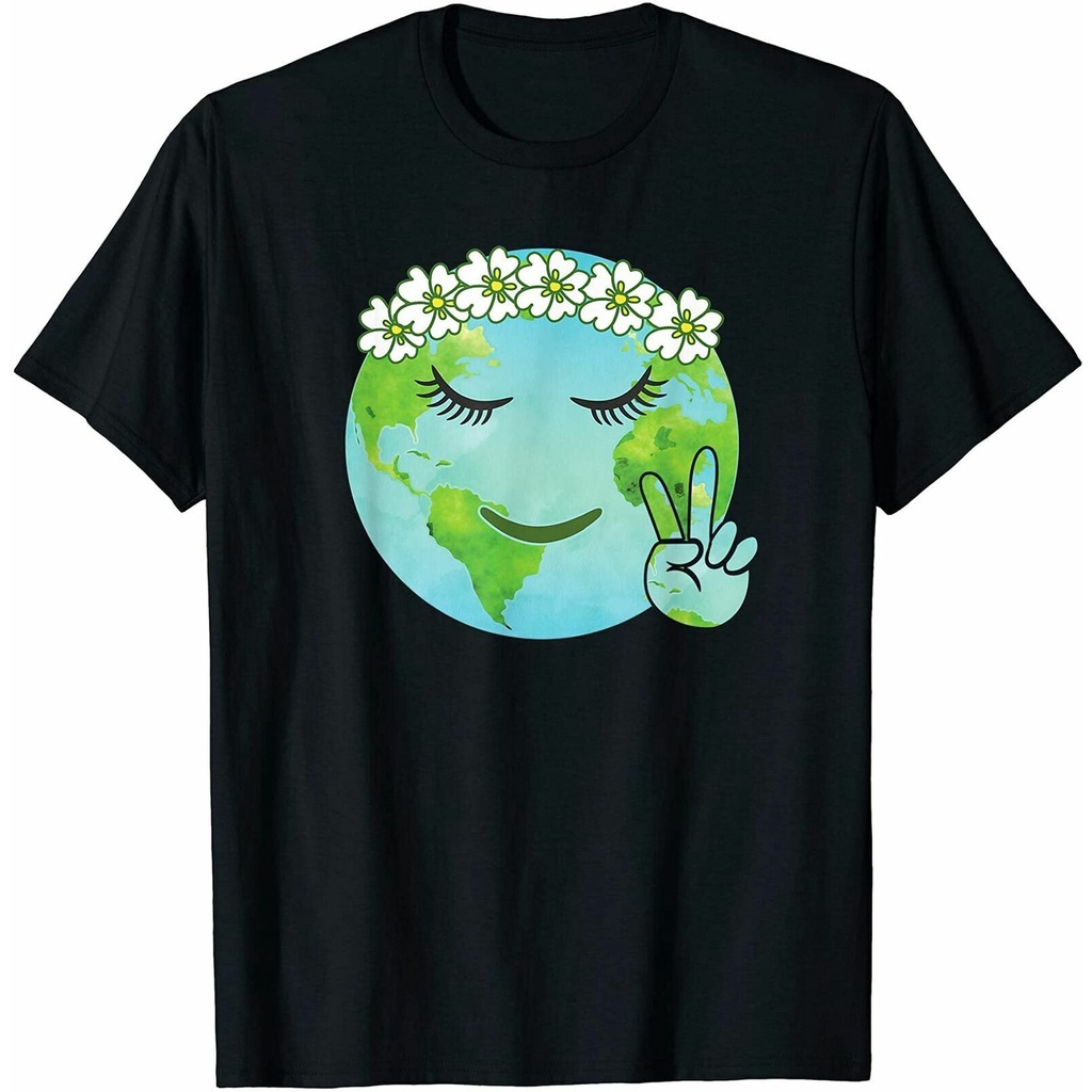 เสื้อยืด Flower Crown Mother Earth - Earth Day Fashion Men