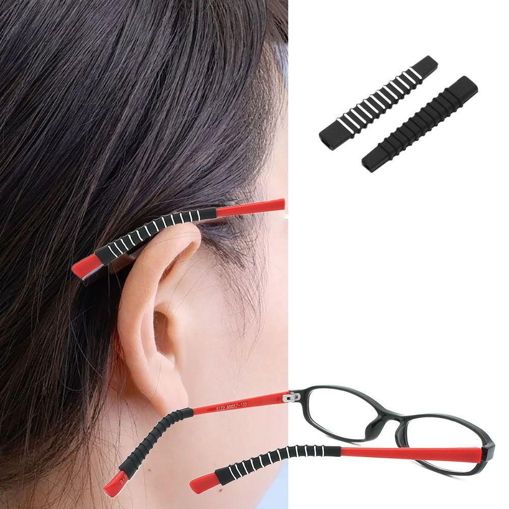 Fansin ปลอกซิลิโคน กันลื่น กันตก สําหรับสวมขาแว่นตา ผู้ชาย ผู้หญิง ราคา ถูกที่สุด ดีลบีเคเค แกลเลอรีภาพที่ 6