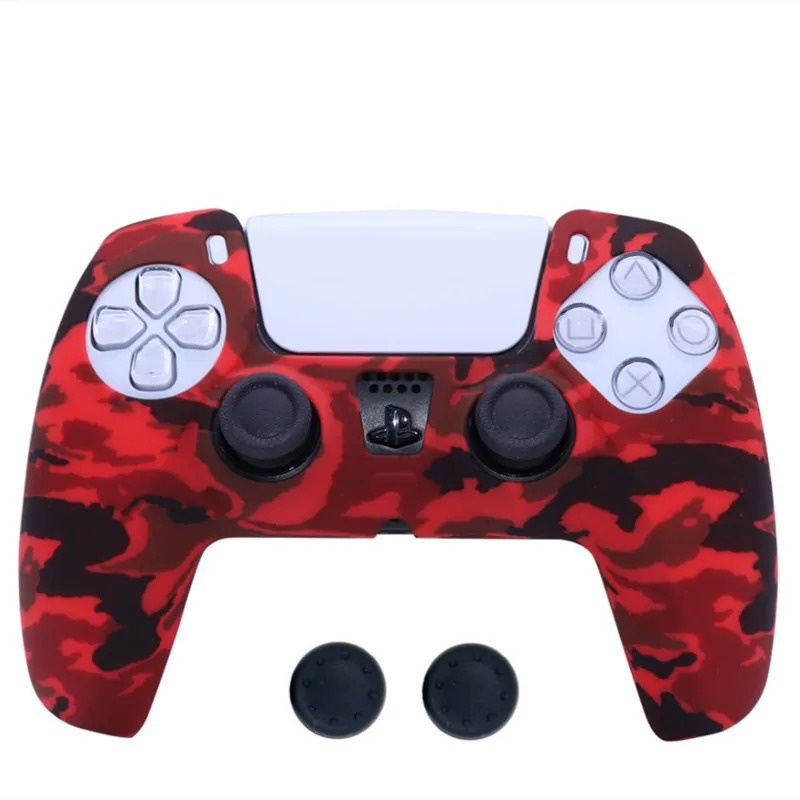 เคสซิลิโคน กันลื่น อุปกรณ์เสริม สําหรับจอยสติ๊ก Playstation 5 PS5