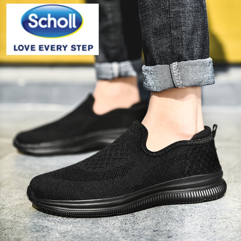 Scholl รองเท้ากีฬา รองเท้าผ้าใบ สลิปออน ส้นแบน สไตล์เกาหลี สําหรับผู้ชาย ไซซ์ 45 46 47 48 ราคา ถูกที่สุด ดีลบีเคเค แกลเลอรีภาพที่ 7