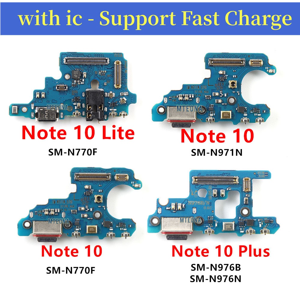 แท่นชาร์จ USB สายเคเบิลอ่อน สําหรับ Samsung Galaxy Note 10 Plus Lite N770F N970F N971N N976B N976N