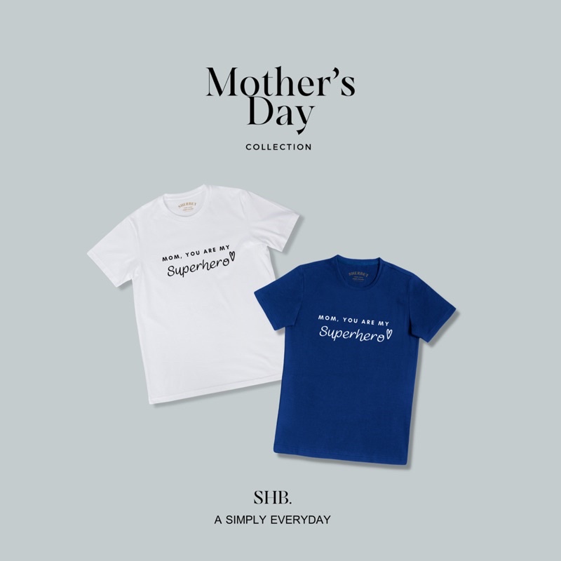 แฟชั่นใหม่ เสื้อยืด Mother’s day วันแม่ ใหม่