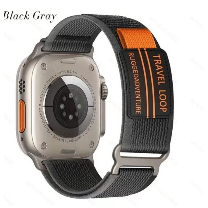สายนาฬิกาข้อมือไนล่อน สําหรับ IWatch Band 49 มม. 45 มม. 44 มม. 42 มม. 41 40 มม. 38 มม. IWatch 9 8 7 6 5 4 3 SE Ultra 2