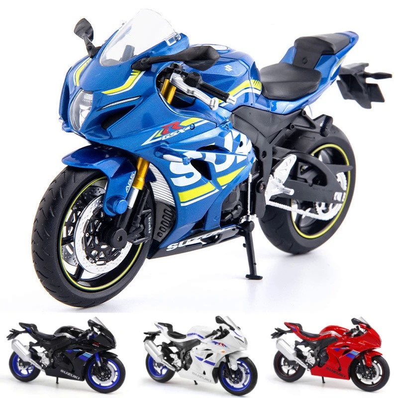 1/12 SUZUKI GSX-R1000RR L7 Toy Motorcycle RMZ City Diecast Metal Model 1:12 Racing Sport Miniature C