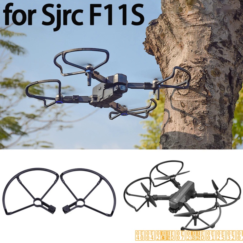 !! # @ Propeller Guard สำหรับ Sjrc F11S/F11 Pro/ F11/F11S/F11 4K Pro Drone Wings Anti-Collision Prot