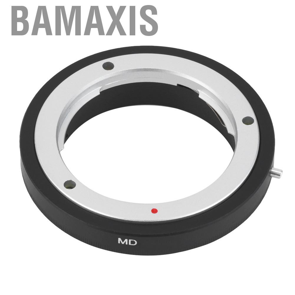 Bamaxis แหวนอะแดปเตอร์เลนส์ MD-EOS รองรับโหมด A / M เหมาะสำหรับกล้อง Minolta MD MC ถึง Canon EF Mount