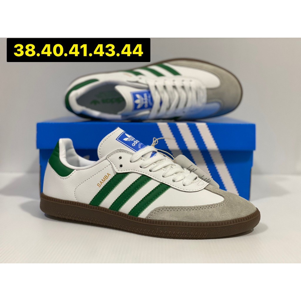 Aididas Samba OG รองเท้าอดิดาส แซมบ้า พร้อมกล่องและอุปกรณ์ครบ【รับประกันสินค้าตรงปกแท้100% Size:37-4