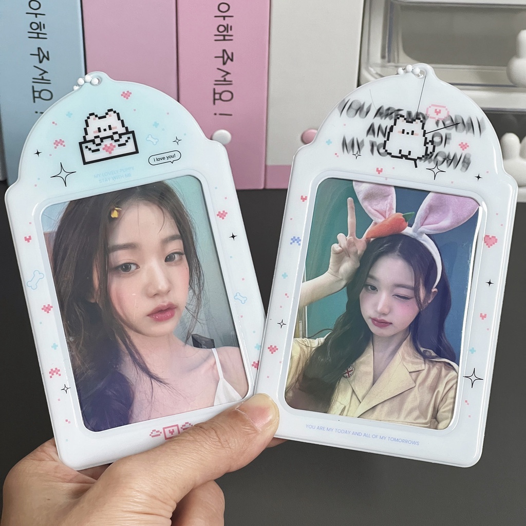กระเป๋าใส่บัตร PVC ขนาดเล็ก 3 นิ้ว แบบเรียบง่าย สําหรับลูกสุนัข