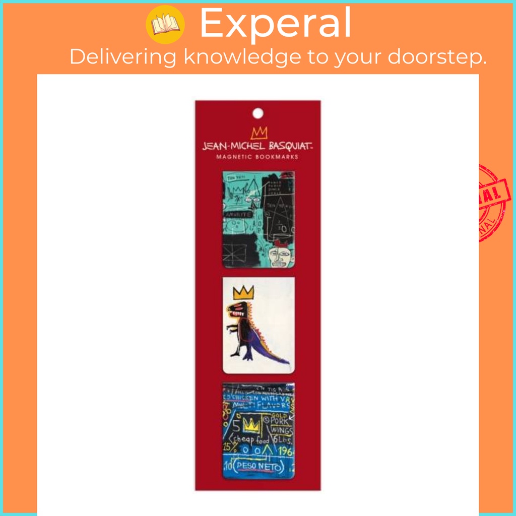 ที่คั่นหนังสือแม่เหล็ก Basquiat โดย Galison