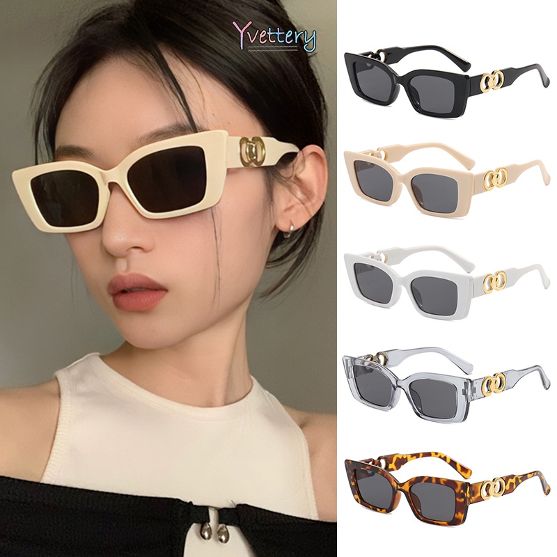 ร้านค้าไทย🔥แว่นกันแดดตาแมวใหม่Insสไตล์เกาหลีแฟชั่นUV400ป้องกันรังสียูวีป้องกันแสงแดดสําหรับผู้หญิง.COD