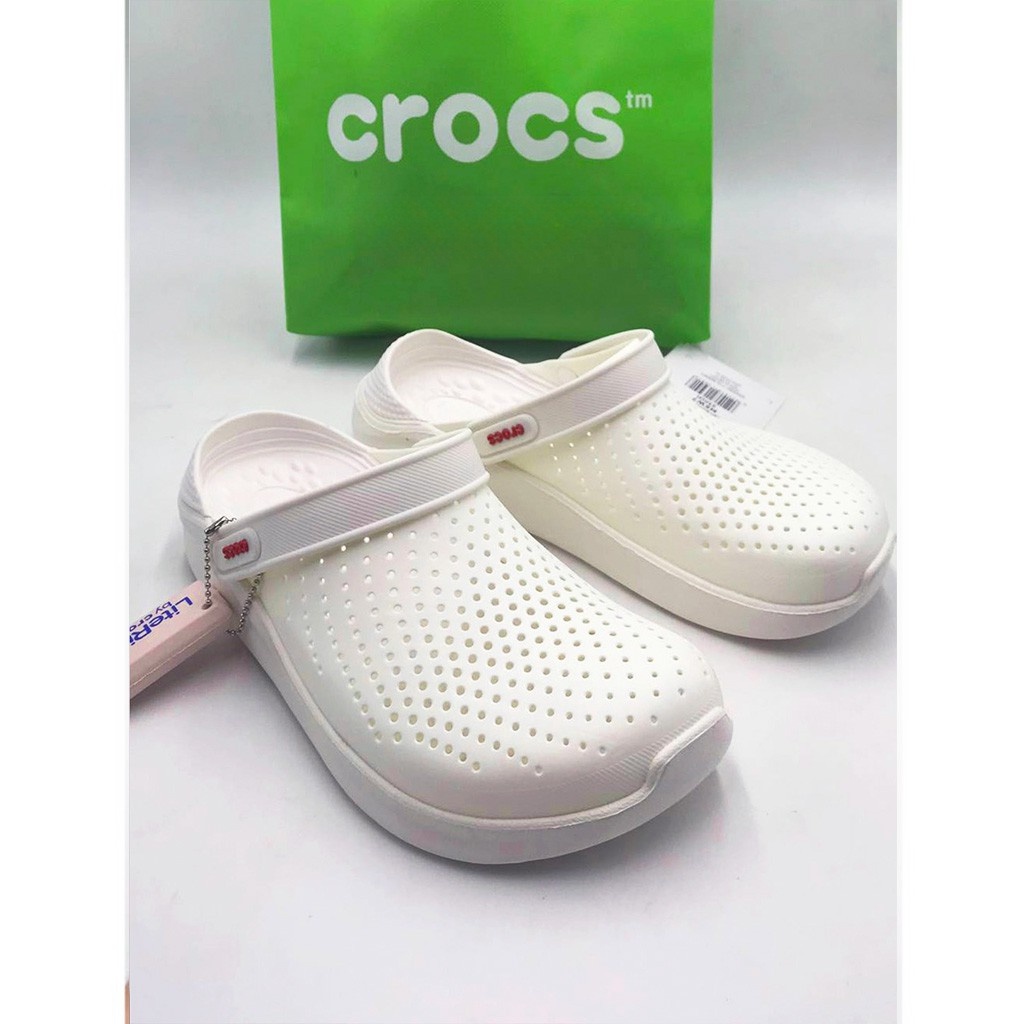 Crocs LiteRide รองเท้าสลิปออน สําหรับผู้ชาย และผู้หญิง
