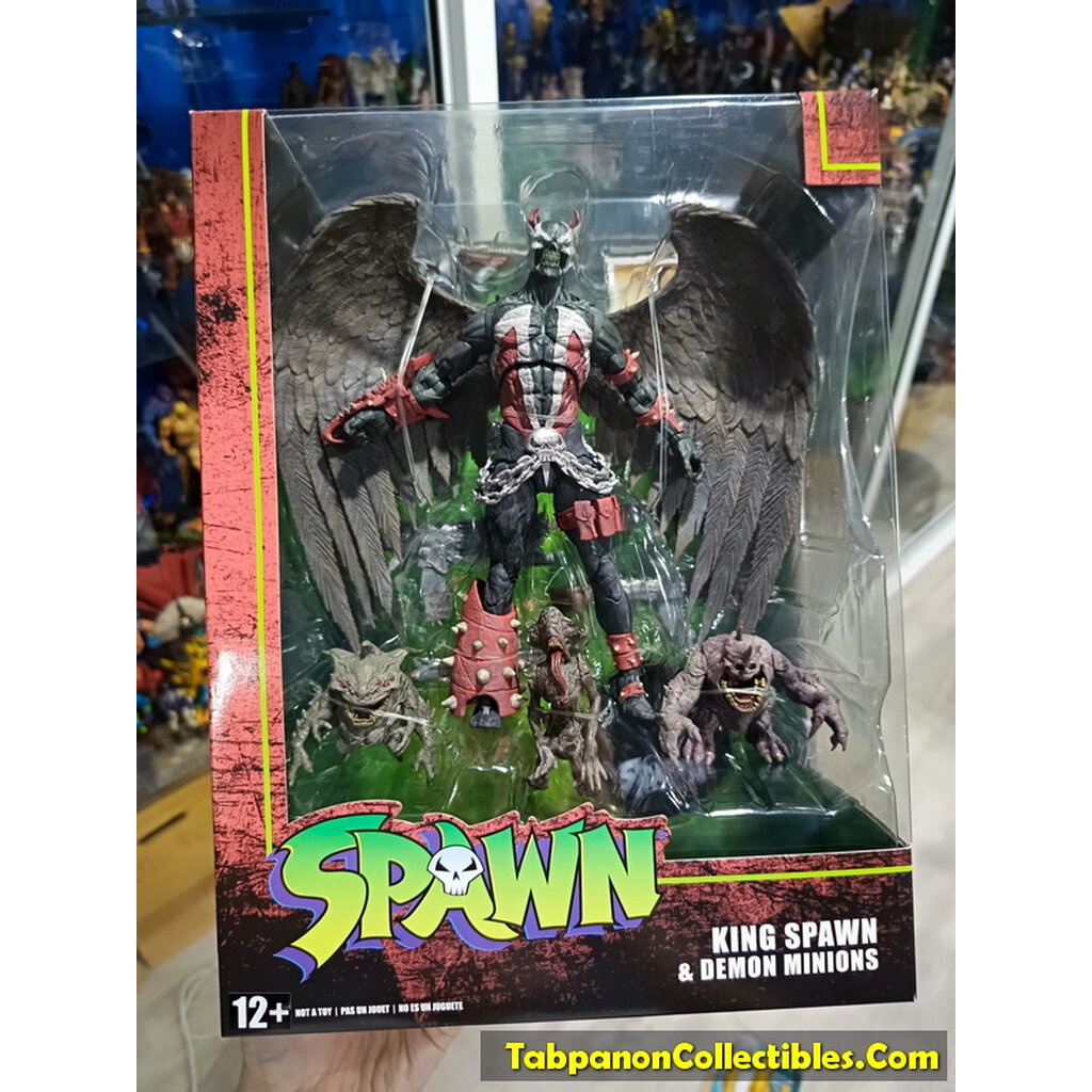 [2024.01] McFarlane Spawn King Spawn and Demon Minions 7-Inch Scale Action Figure