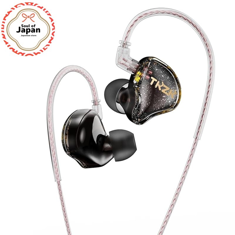 【2024 Popular Wired Earphones】TKZK TK01 Earphones Wired Wired Earphones In-ear Ear Monitors Wired Ca