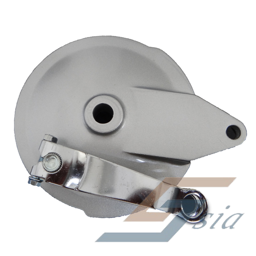 ดุมเบรคหลัง Yamaha RXZ ครบชุด (สีเงิน)