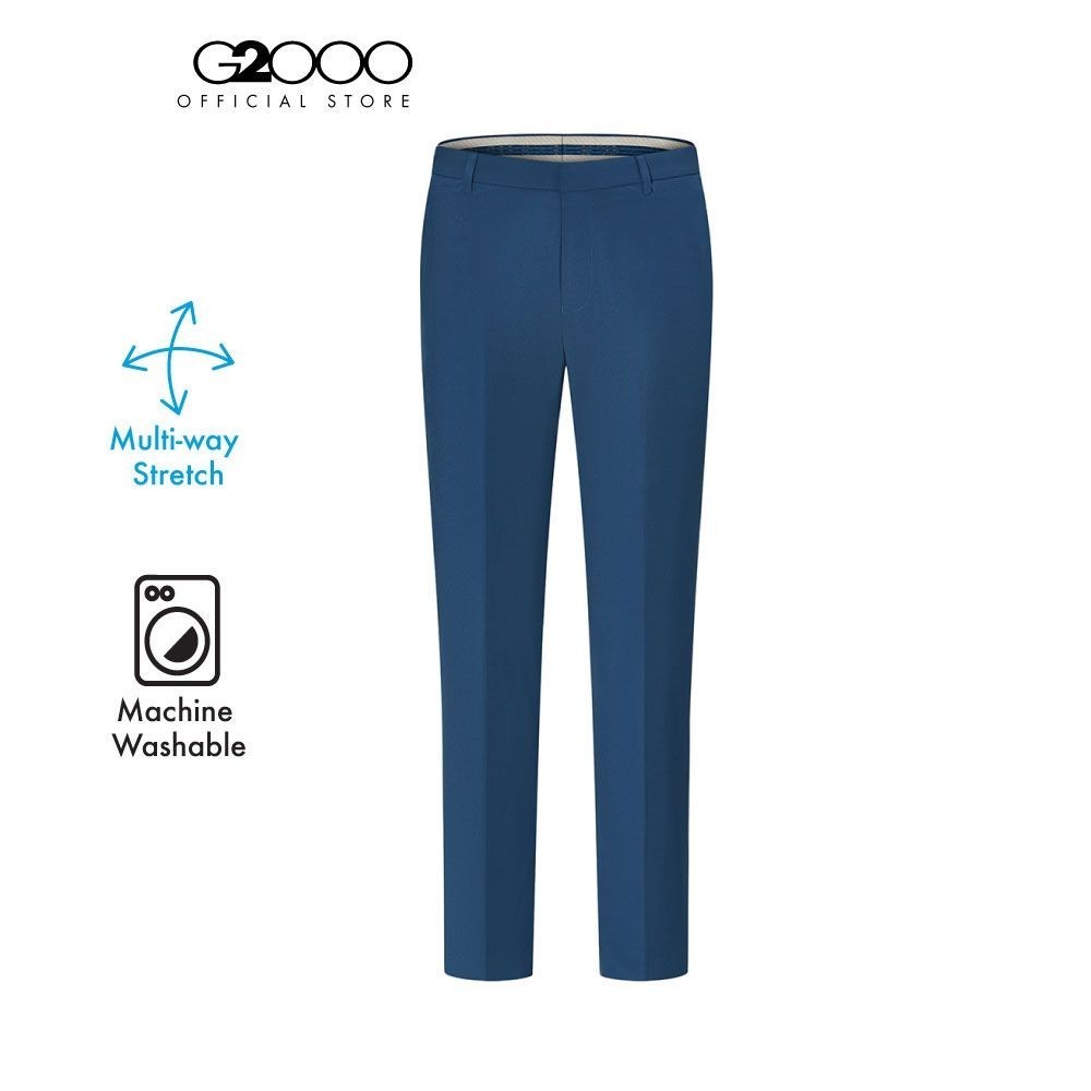 G2000 กางเกงสูทสำหรับผู้ชาย ทรง Smart Fit รุ่น 4115313274 NAVY