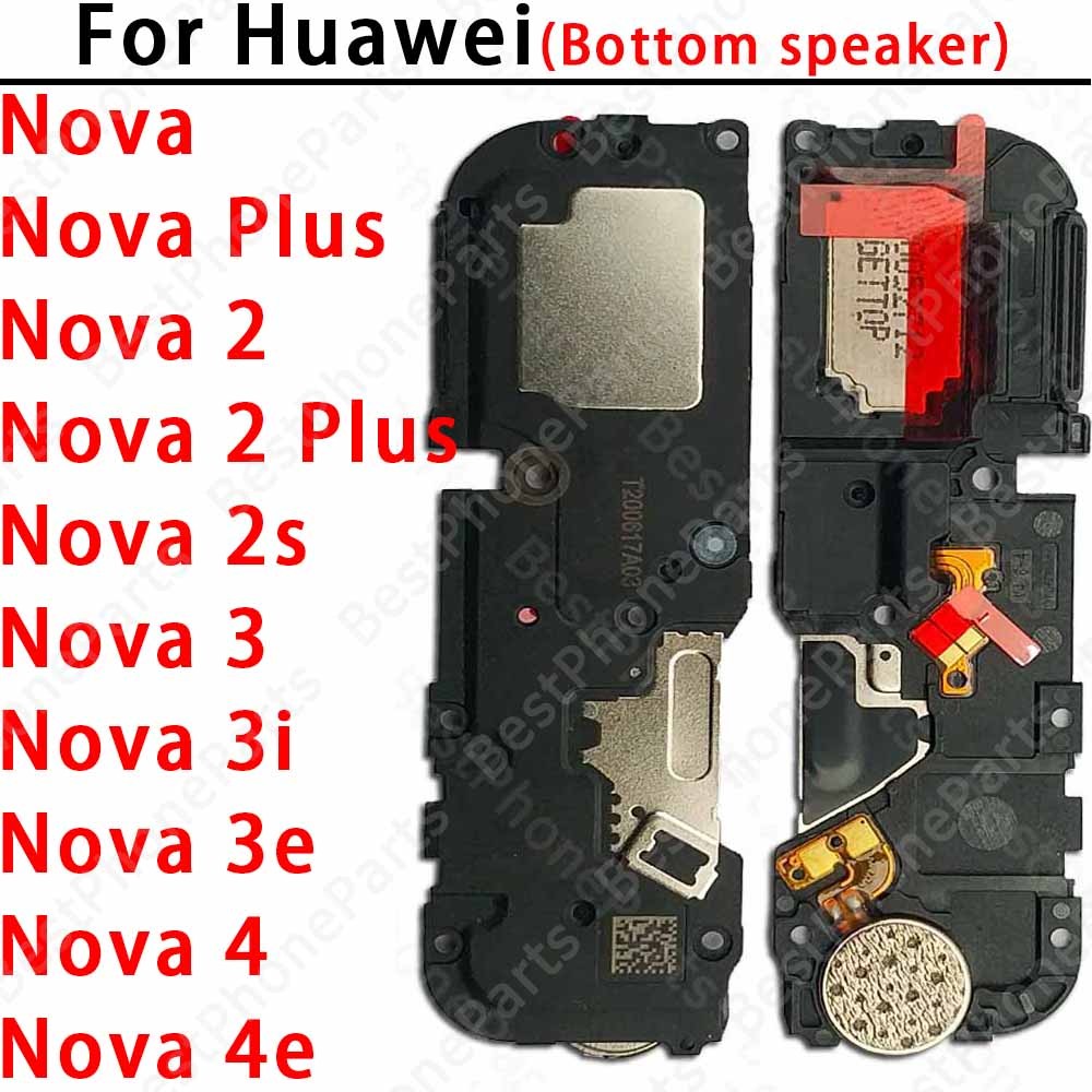Original ลําโพงสําหรับ Huawei Nova 2 Plus Nova2 Nova2s Nova3 Nova3i Nova3e Nova4 Nova4e Loud ลําโพงโ