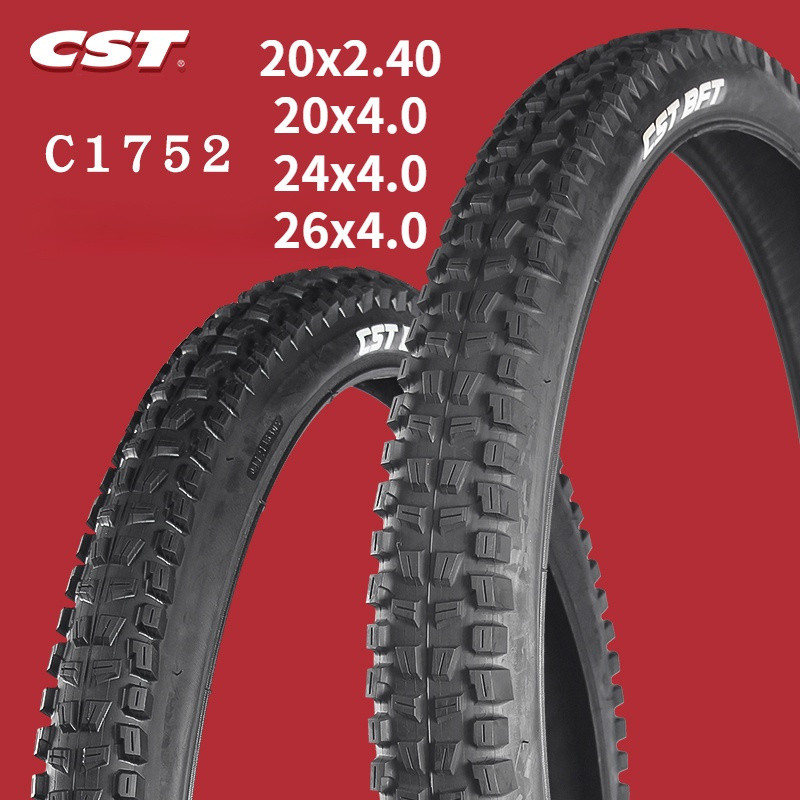 CST BFT 20x2.40 นิ้วจักรยานc1752 ATV Tyreชายหาดจักรยานยาง 20x4.0 24x4.0 26x4.0 เมืองไขมันtyresหิมะจั
