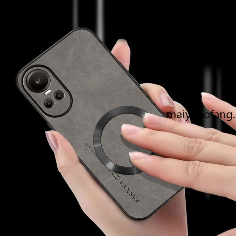 ปลอก OPPO RENO 10 5G RENO 10 PRO เคสโทรศัพท์ป้องกันการสั่นสะเทือนแหวนดูดแม่เหล็กฝาครอบป้องกันพร้อมขอบนุ่มและกันลื่นฝาหลัง ybpcxq