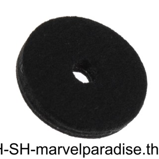 1/2/3/5 1 ชิ้น Hi Hat Cymbal Felt Washer Protector สําหรับ Percussion Instrument สีดํา