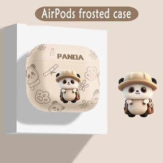 เคสหูฟัง ลายการ์ตูนแพนด้าผจญภัย สําหรับ AirPods 2023 AirPodsPro2 AirPods2gen