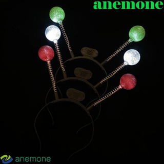 Anemone ที่คาดผมเสาอากาศเอเลี่ยนเรืองแสง พร็อพการแสดงบนเวที แปลกใหม่ สําหรับปาร์ตี้