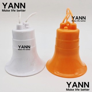 Yann1 อะแดปเตอร์ฐานหลอดไฟ LED E27 พลาสติก กันน้ํา ทนทาน