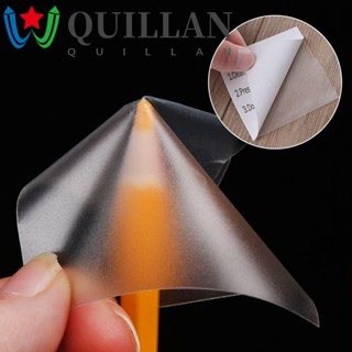 Quillan สติกเกอร์ไนลอน เต็นท์กลางแจ้ง อุปกรณ์กีฬา โปร่งใส TPU ผู้ชาย แพทช์เสื้อผ้า มีกาวในตัว