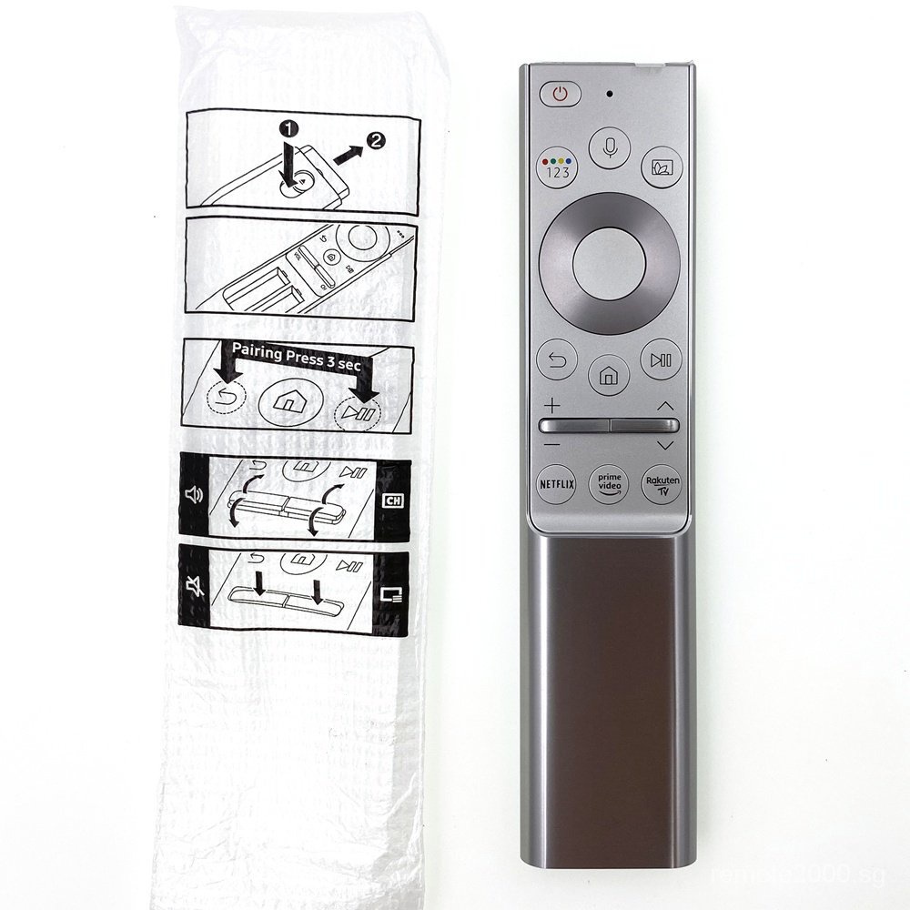 เสียงรีโมทคอนโทรล BN59-01328A RMCRMT1AP1 สําหรับ Samsung Ultra HDR 8K สมาร์ททีวี QE65 Q64TAUXXC, QE6