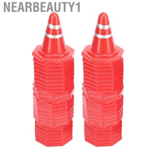 Nearbeauty1 50Pcs Mini Traffic Cone Toys Miniature Cones For Kids Children RC Re FAD