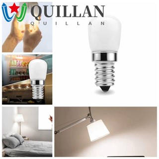 Quillan หลอดไฟฮาโลเจน E12 E14 220V สีขาว สําหรับตู้เย็น