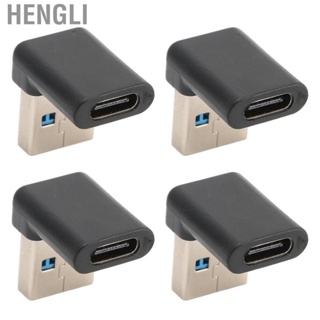 Hengli 4pcs USB Type C Right Angle Adapter 10Gbps Transmission To Y