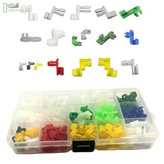 [ISHOWMAL-TH]Lightweight Car Wire Clips Mixed Universal Door Lock Rod Fasteners 160PCS in Box-New In 9-