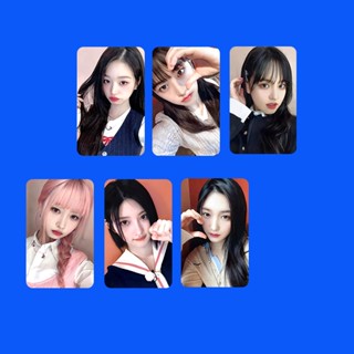 โปสการ์ด อัลบั้มรูปภาพ IVE Member Japan WAVE REI LIZ LEESEO WONYOUNG GAEUL YUJIN IVE IAM 6 ชิ้น ต่อชุด