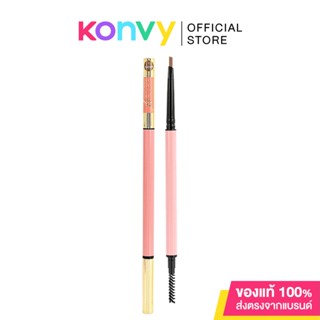 Ashley Super Thin Eyebrow Pencil 0.07g ดินสอเขียนคิ้ว 2in1.